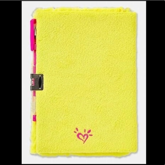 Rainbow Fuzzy Fur Smiley Emoji Journal Diary - Picture 2 of 7